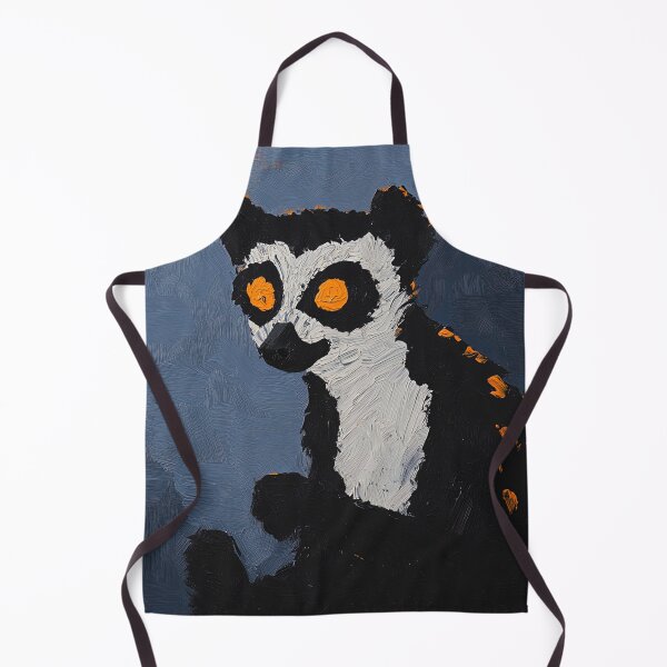 Item preview, lemur | Post-impressionist painting style designed and sold by ComicsFactory.