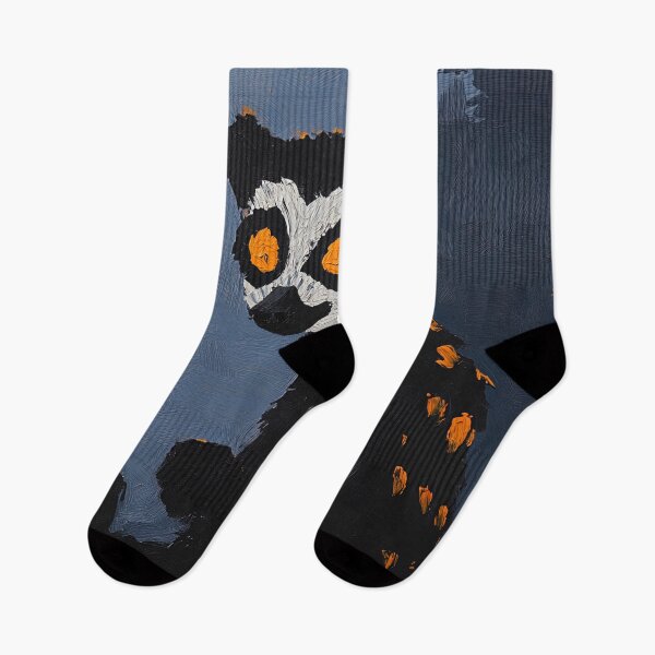 Item preview, lemur | Post-impressionist painting style designed and sold by ComicsFactory.