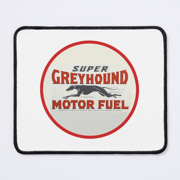 Item preview, Vintage Super Greyhound Motor Fuel designed and sold by QuayTradingCo.