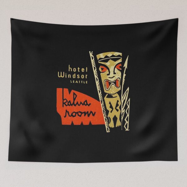 Item preview, Vintage Kalua Room - Windsor Hotel, Seattle, Washington designed and sold by QuayTradingCo.