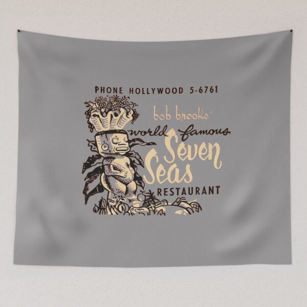Item preview, Vintage Bob Brooks Seven Seas - Hollywood, California designed and sold by QuayTradingCo.
