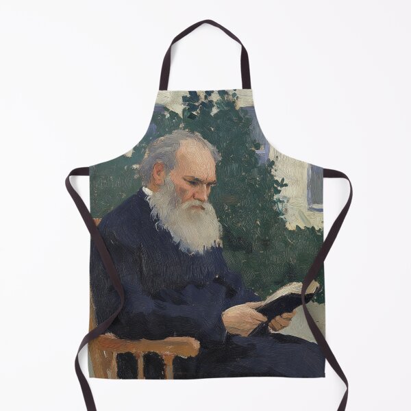 Item preview, Leo Tolstoy | Post-impressionist painting style designed and sold by ComicsFactory.