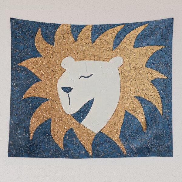 Item preview, Leo zodiac symbol | Post-impressionist painting style designed and sold by ComicsFactory.