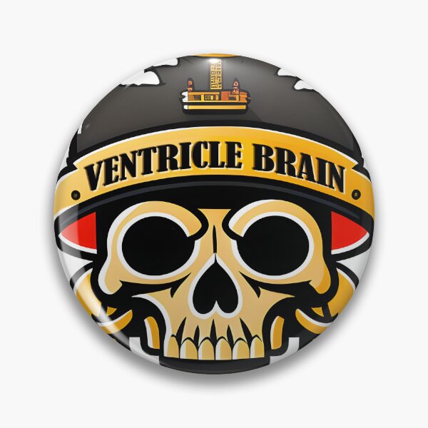 Item preview, ventricle brain skull designed and sold by aliraweb.