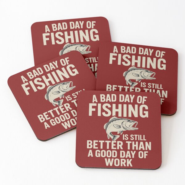 Item preview, Bad Day of Fishing – Funny Outdoor Tee for Fishing Lovers and Workers designed and sold by gubez.