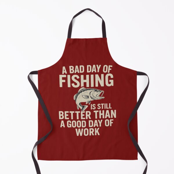 Item preview, Bad Day of Fishing – Funny Outdoor Tee for Fishing Lovers and Workers designed and sold by gubez.