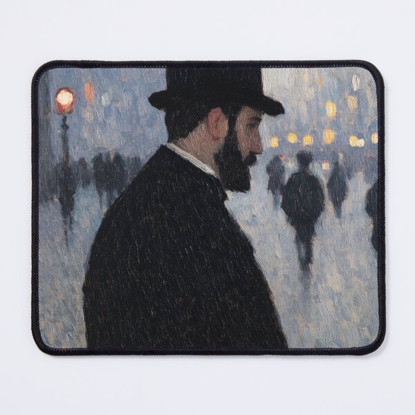Item preview, Leon Gambetta | Post-impressionist painting style designed and sold by ComicsFactory.