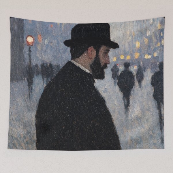 Item preview, Leon Gambetta | Post-impressionist painting style designed and sold by ComicsFactory.