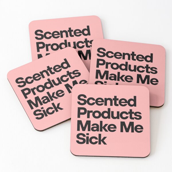 Item preview, Scented Products Make Me Sick – Migraine and MCS Awareness designed and sold by HealNoMeds | Invisible Illness Awareness.