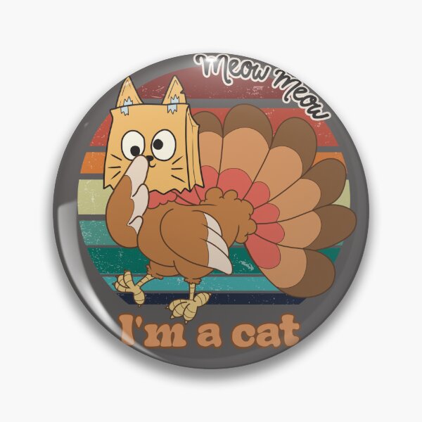 Item preview, Thanksgiving Cat designed and sold by MayRahTee.