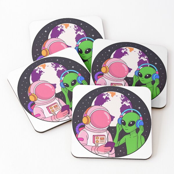 Item preview, Space Vibes: Human x Alien / Space playlist designed and sold by DibujandoPorfa.