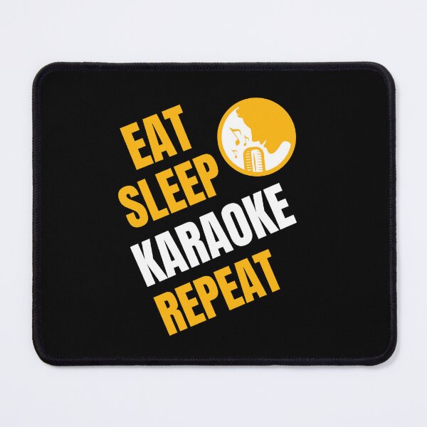 Item preview, Eat Sleep Karaoke Repeat designed and sold by 87-Aesthetics.