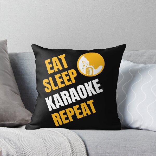 Item preview, Eat Sleep Karaoke Repeat designed and sold by 87-Aesthetics.