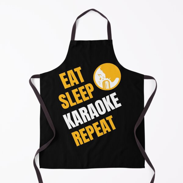 Item preview, Eat Sleep Karaoke Repeat designed and sold by 87-Aesthetics.