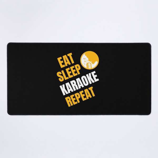 Item preview, Eat Sleep Karaoke Repeat designed and sold by 87-Aesthetics.