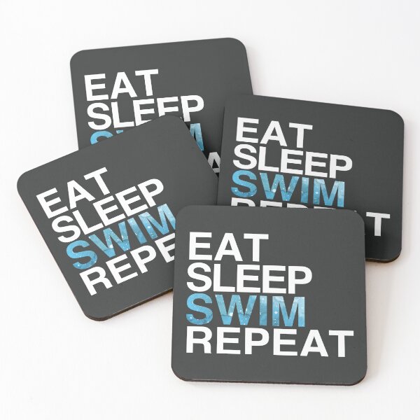 Item preview, Eat Sleep Swim Repeat| Swimmer Swimming  designed and sold by Nada18.