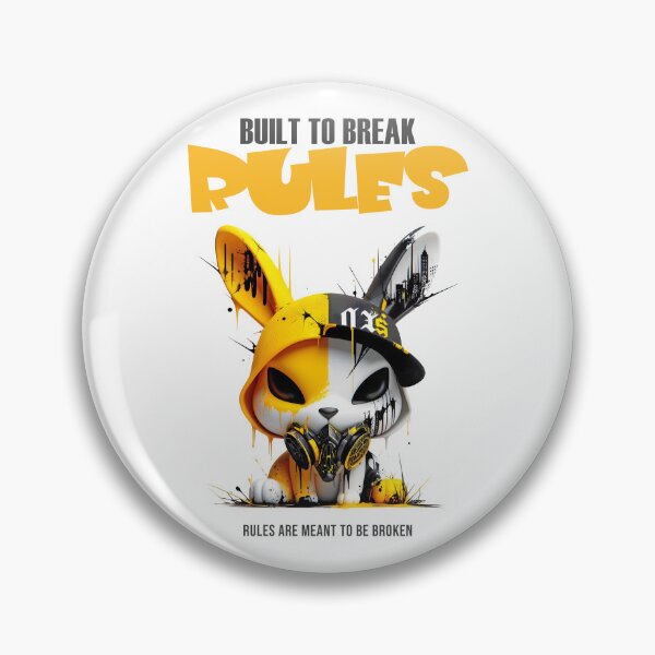 Item preview, Urban Bunny Rebel – Graffiti Rulebreaker designed and sold by AtuqStudio.
