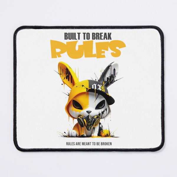 Item preview, Urban Bunny Rebel – Graffiti Rulebreaker designed and sold by EdwinkOne.