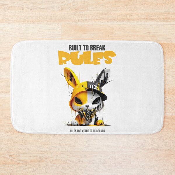 Item preview, Urban Bunny Rebel – Graffiti Rulebreaker designed and sold by AtuqStudio.