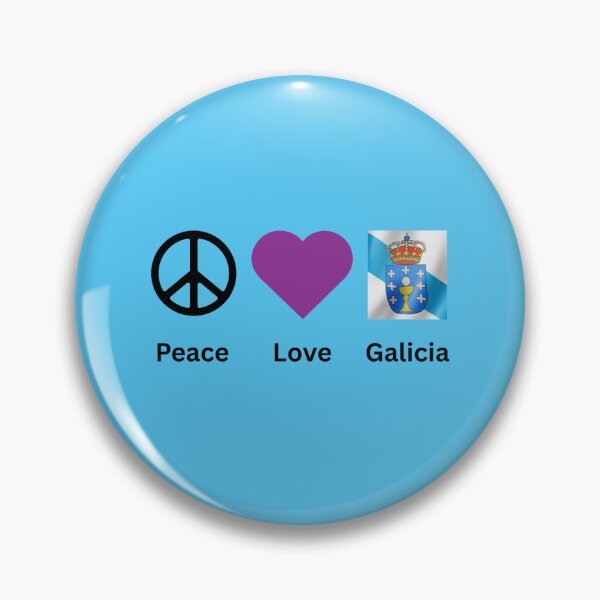 Item preview, Peace Love Galicia designed and sold by Kilted Owl.