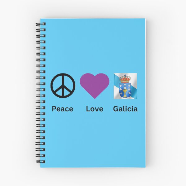 Item preview, Peace Love Galicia designed and sold by Kilted Owl.
