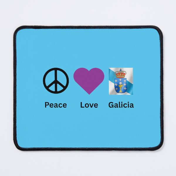 Item preview, Peace Love Galicia designed and sold by Kilted Owl.