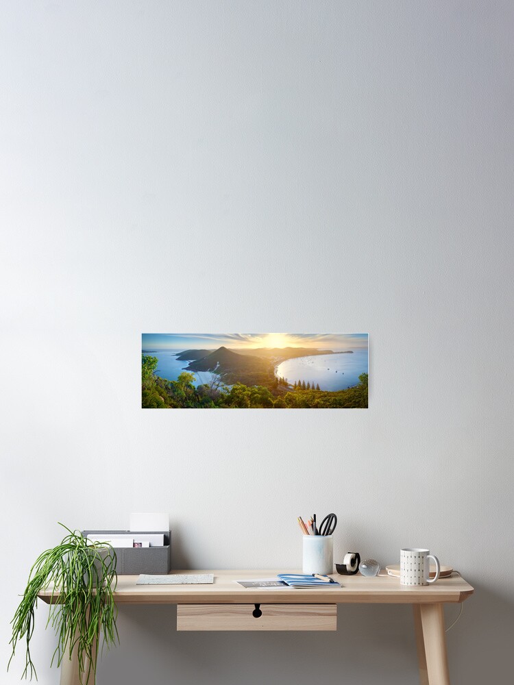 Thumbnail 1 of 3, Poster, Shoal Bay, New South Wales, Australia designed and sold by Chockstone.