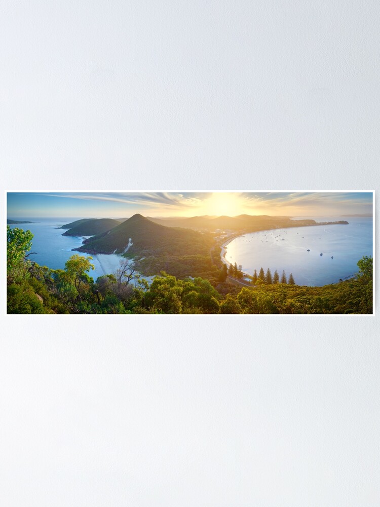 Thumbnail 2 of 3, Poster, Shoal Bay, New South Wales, Australia designed and sold by Chockstone.