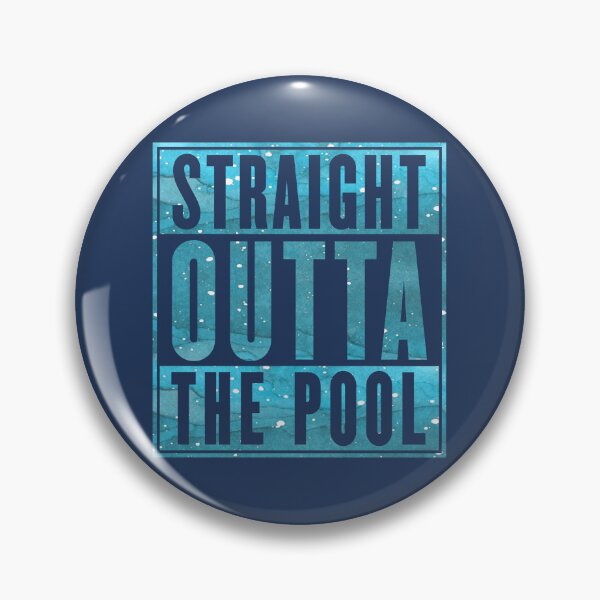 Item preview, Swimmer : Straight Outta The Pool designed and sold by Nada18.