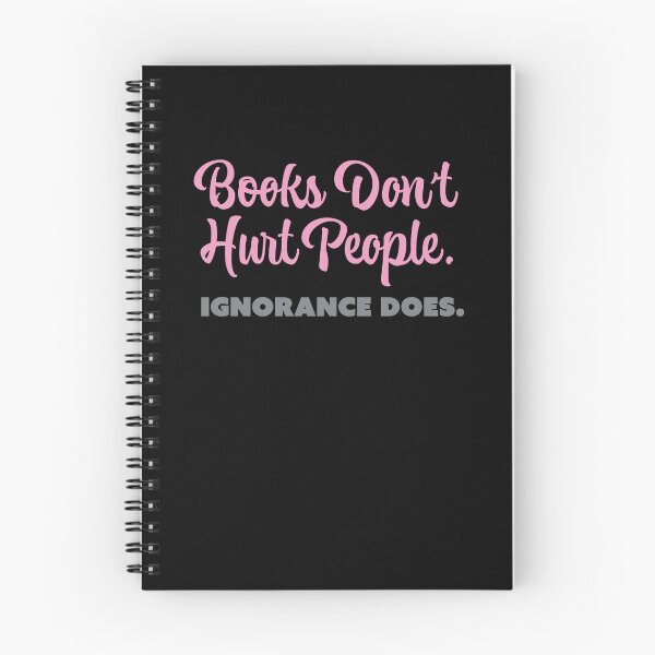 Item preview, Books don’t hurt people, ignorance does designed and sold by jazzydevil.