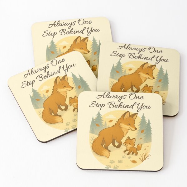Item preview, Fox Mom and Baby – Always One Step Behind You designed and sold by Patternicity.