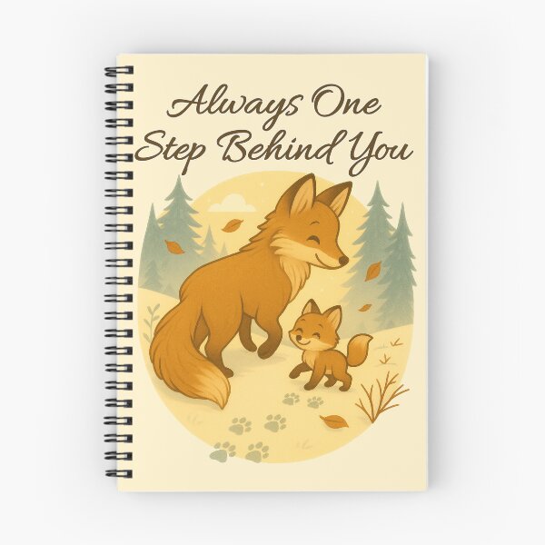 Artikelvorschau, Fox Mom and Baby – Immer einen Schritt hinter dir entworfen und verkauft von Patternicity.