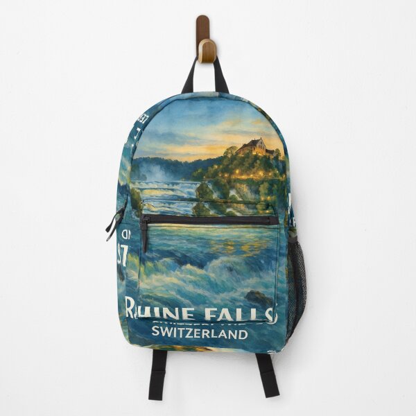 Item preview, Rhine Falls at Sunset – Switzerland’s Majestic Waterfall designed and sold by Era-of-Traveler.