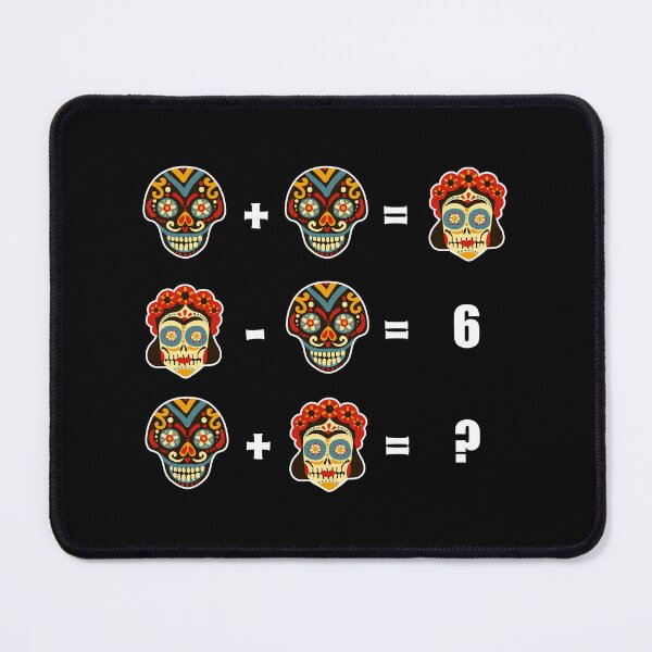 Item preview, Mexican Skulls Math Games designed and sold by Scaryzz.