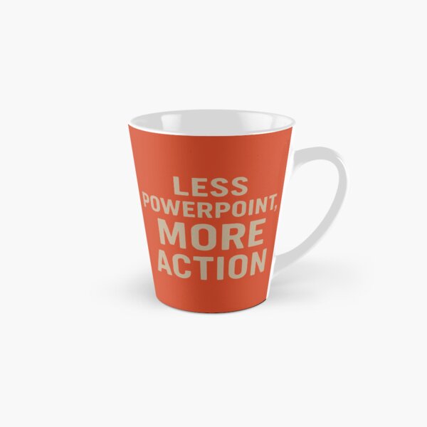 Item preview, Less PowerPoint, More Action – Funny Productivity Tee for Real Leaders designed and sold by gubez.