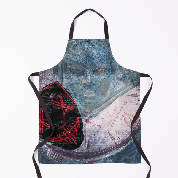 Item preview, Two Masks Biding Time designed and sold by Rossio Designs.