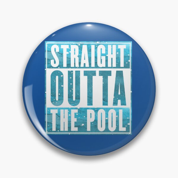 Item preview, Swimmer Shirt : Straight Outta The Pool designed and sold by Nada18.