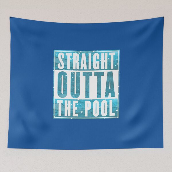 Item preview, Swimmer Shirt : Straight Outta The Pool designed and sold by Nada18.