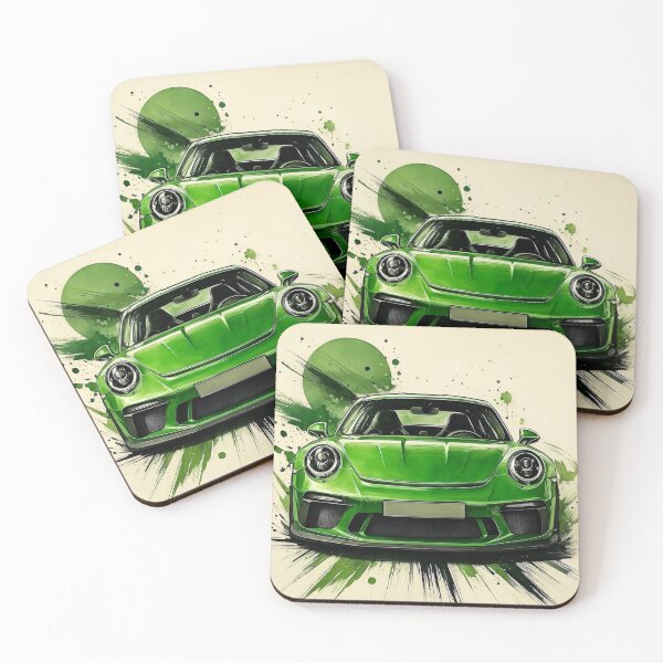 Item preview, 911 GT3 Fanart (Green) designed and sold by Peterson Designs.
