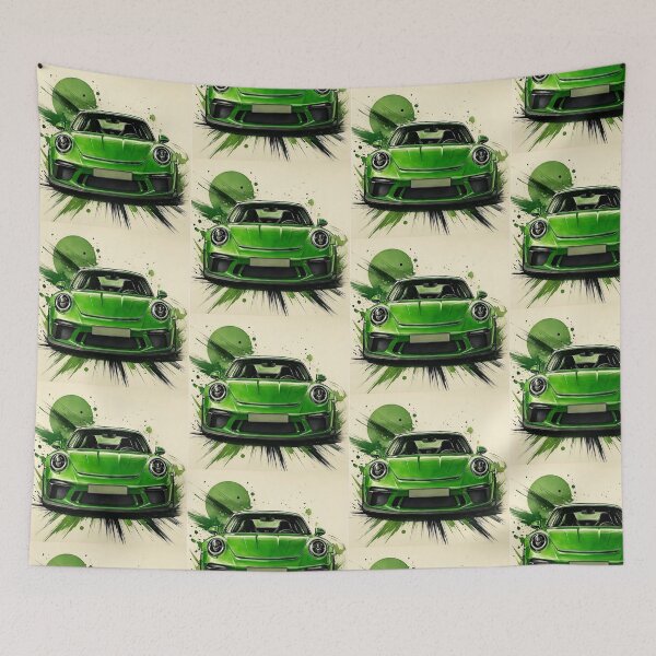 Item preview, 911 GT3 Fanart (Green) designed and sold by Peterson Designs.