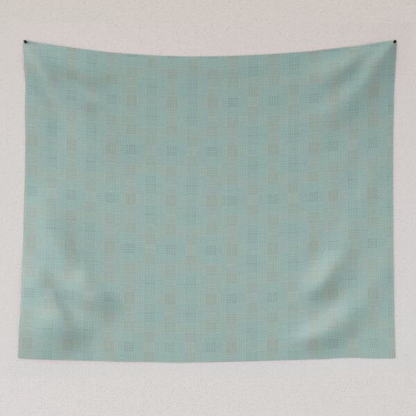 Item preview, Turquoise Plaid (By ElitebyElise) designed and sold by ElitebyElise.