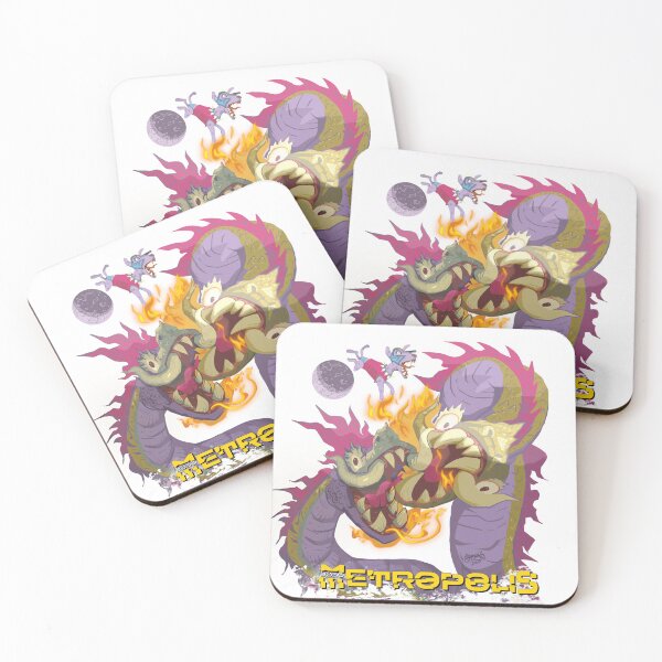 Item preview, Metropolis 2050: Twin Flame Serpent Clash designed and sold by chamnongart.