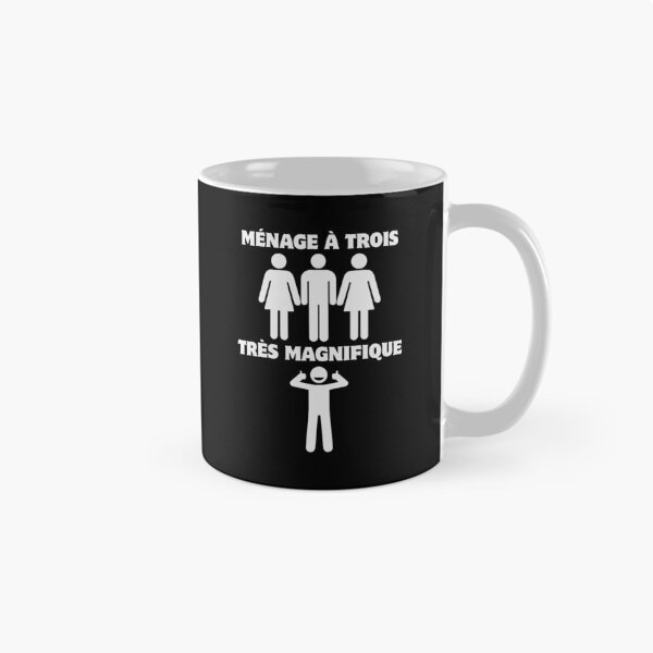 Item preview, Ménage à Trois Très Magnifique – Threesome Humor designed and sold by UNK-Fatigues.