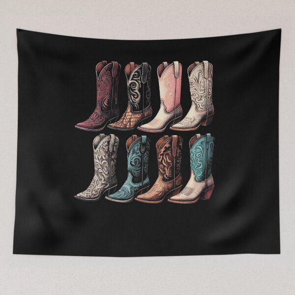 Item preview, Cowgirl Boots Western Country designed and sold by Kimberley King Art  King Art.