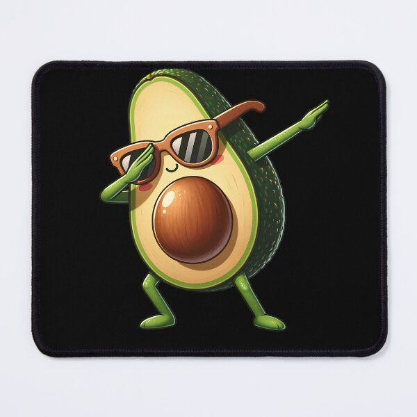 Item preview, Dabbing Avocado Funny Vegan Vegetarian Food Lover designed and sold by Kimberley King Art King Art.