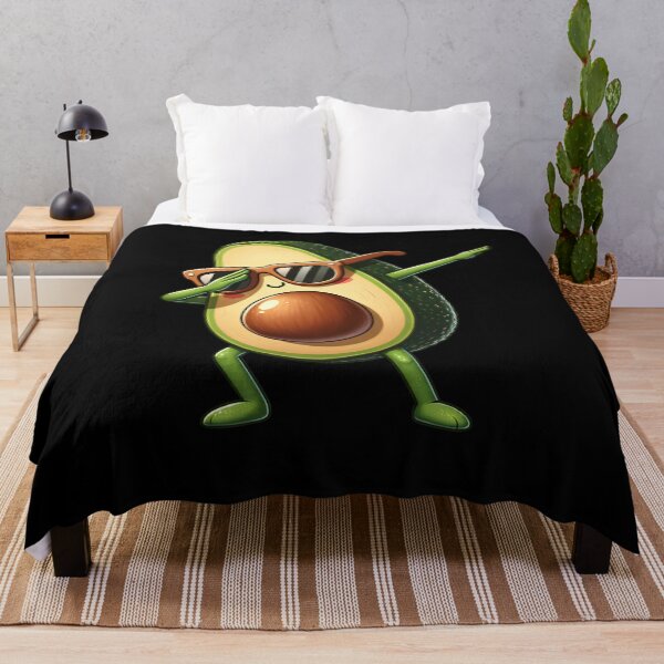 Item preview, Dabbing Avocado Funny Vegan Vegetarian Food Lover designed and sold by Kimberley King Art King Art.