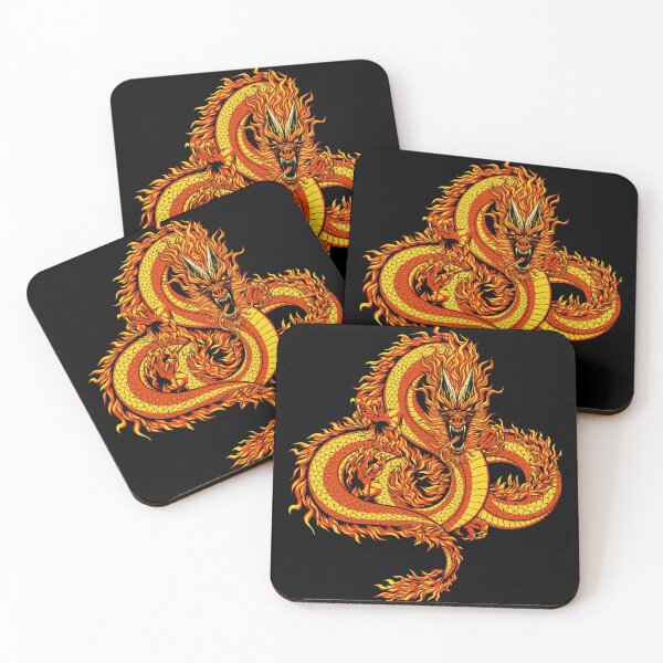 Artikelvorschau, Feuerdrache entworfen und verkauft von Uluvet Design Studio.