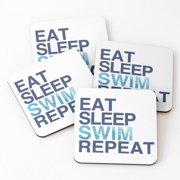 Item preview, Eat Sleep Swim Repeat| Swimmer Swimming  designed and sold by Nada18.