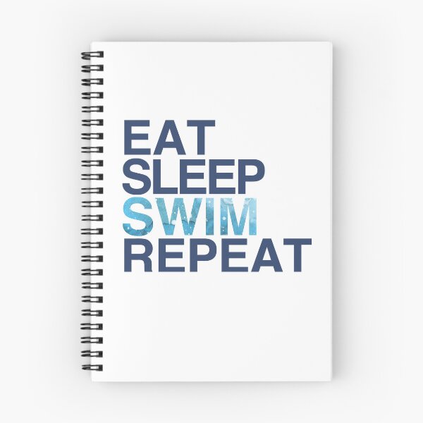 Item preview, Eat Sleep Swim Repeat| Swimmer Swimming  designed and sold by Nada18.