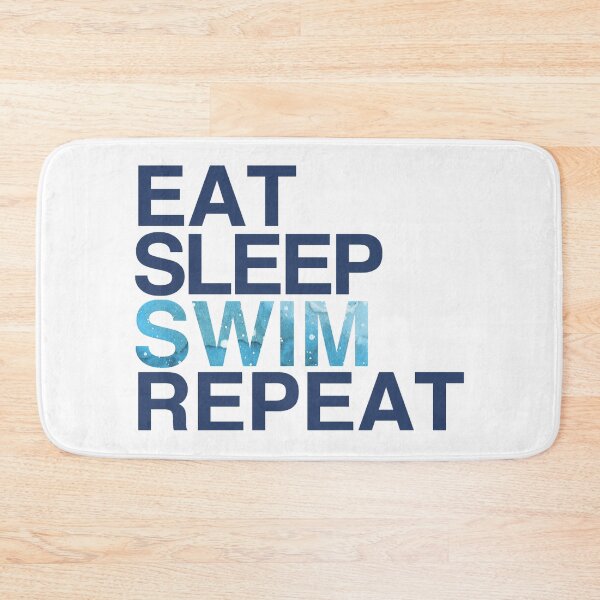 Item preview, Eat Sleep Swim Repeat| Swimmer Swimming  designed and sold by Nada18.